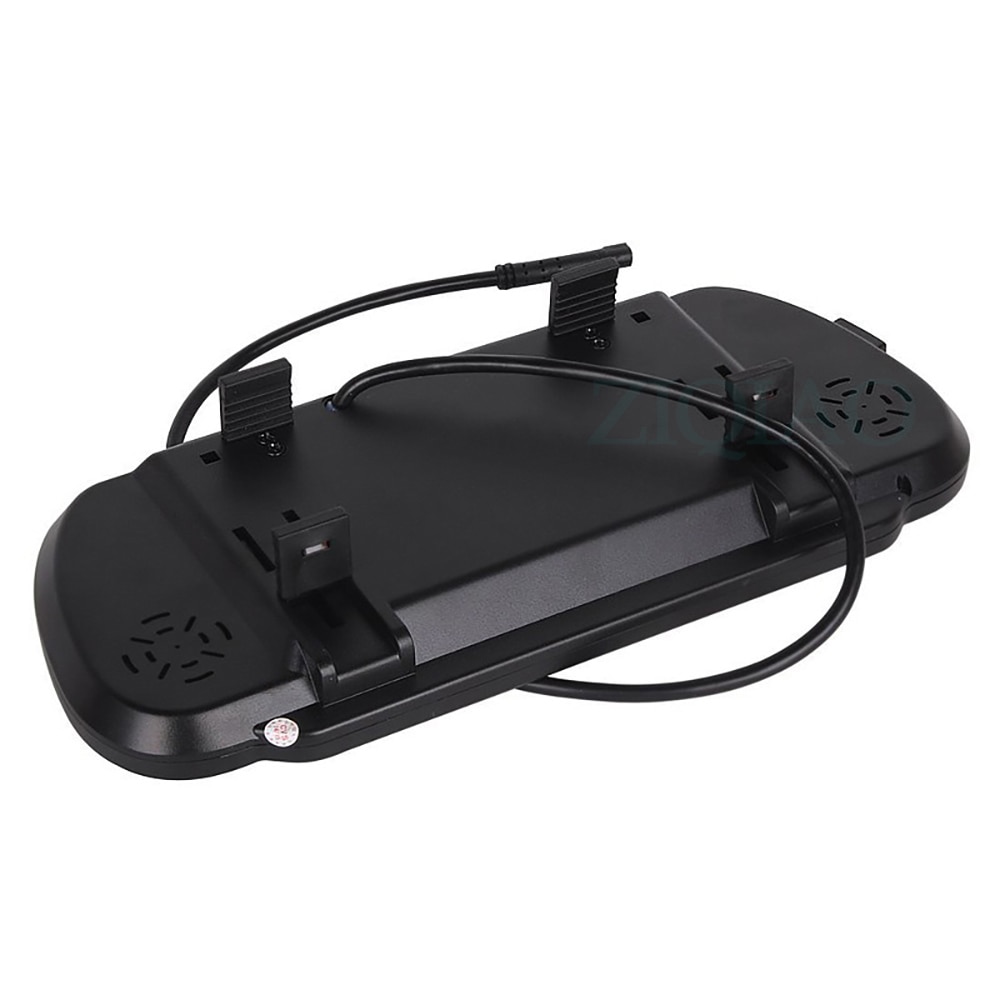 ZIQIAO 7 pouces TFT LCD kit de voiture miroir surveille moniteur de vue arrière de voiture