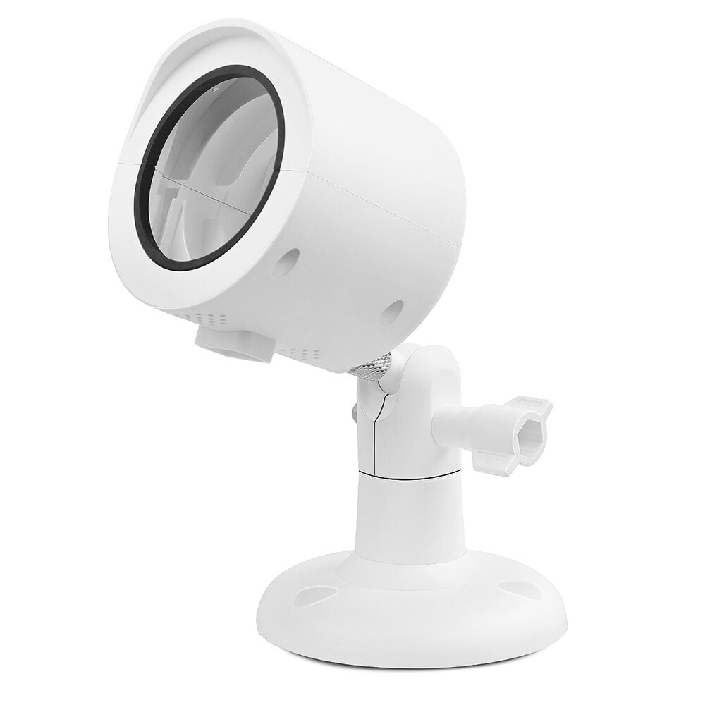Soporte de pared resistente a la intemperie para YI Home soporte giratorio de 360 grados montado en cámara de pared para YI 1080p/720p Home Camera: 1pcs white