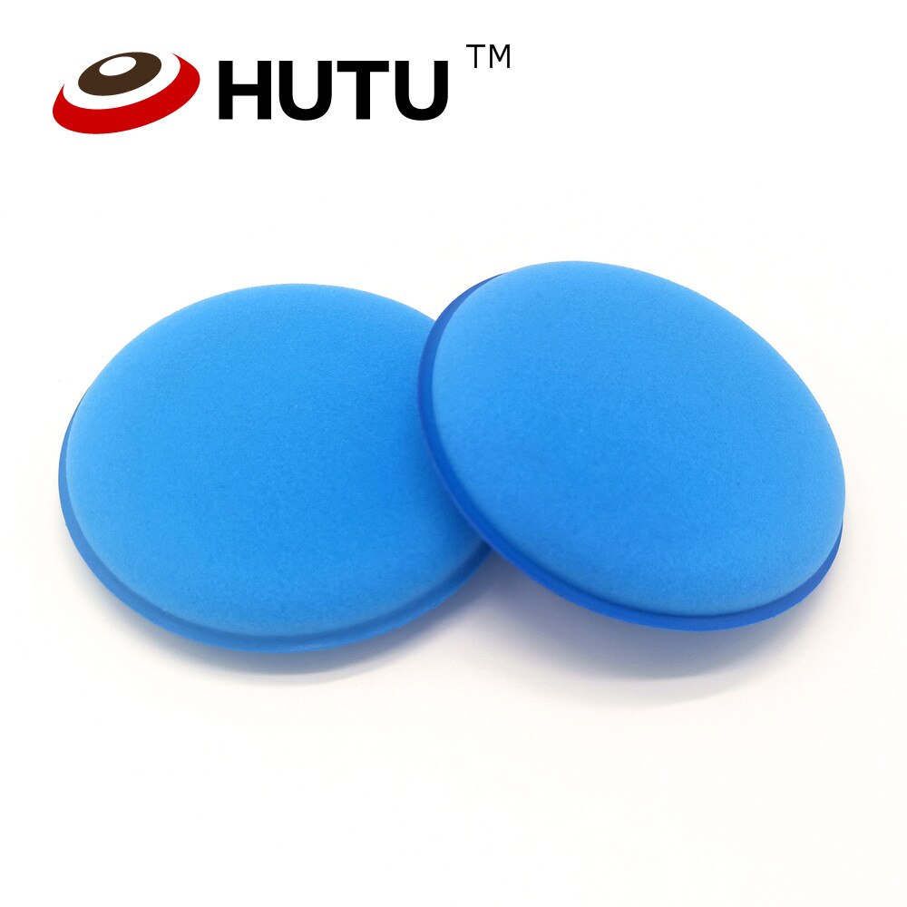 Ronde spons foam hand polijsten pad auto spons wax Polish Schuim Spons Auto Wax Pad auto polijsten kit