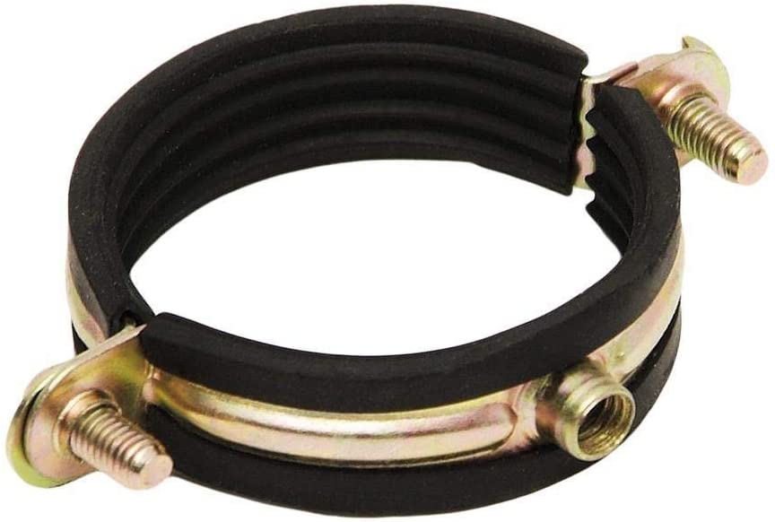 DOJA Industrial | Abrazadera Isofonica de Rosca Metrica | Medidas: 54 mm | PACK 5 | Abrazaderas con tornillo para sujeción de m