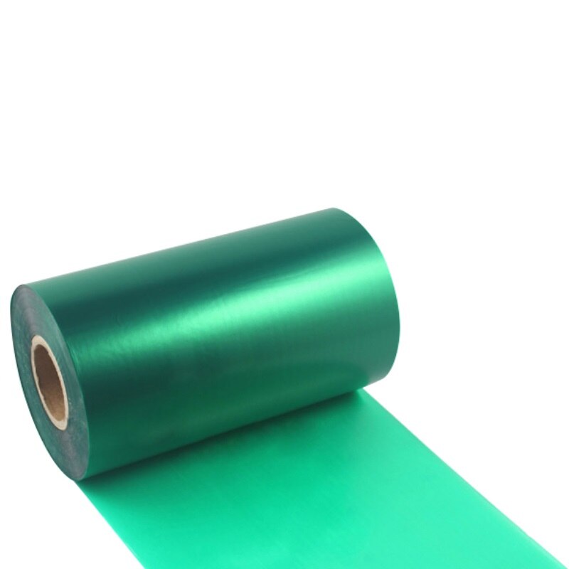 Blue Red Green Color Wax Ribbon Thermal Transfer Ribbon for Paper Label Printer Barcode Ribbon