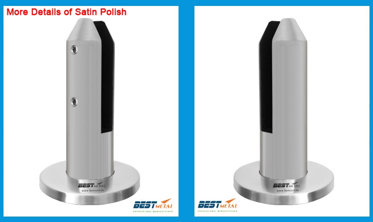 Satin Polish BEST METAL Glass spigot Duplex 2205 stainless steel glass pool fencing spigot for swimming pool Staires parts