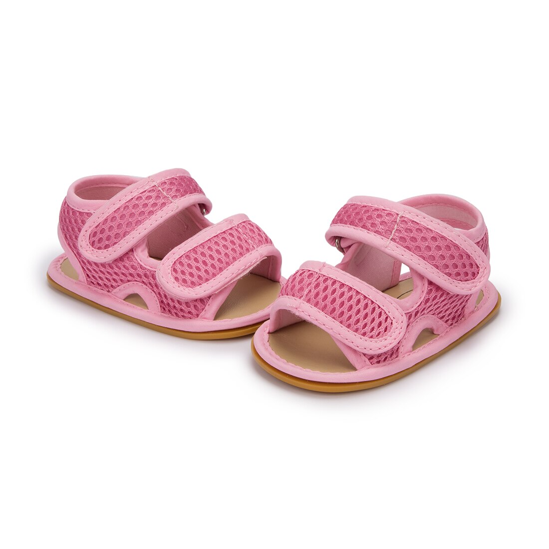 Sandales souples antidérapantes pour bébés filles et garçons de 0 à 18 mois, chaussures d'extérieur, de première