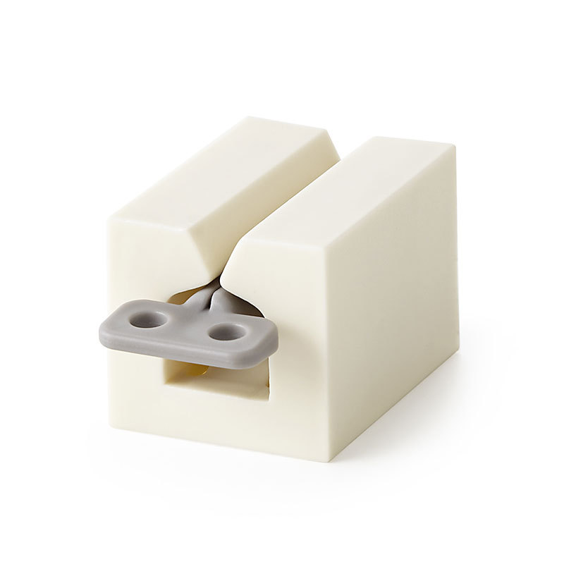 Exprimidor de tubo de pasta de dientes, prensa Manual para exprimir pasta de dientes, limpiador Facial con Clip, accesorios de limpieza para Baño: White