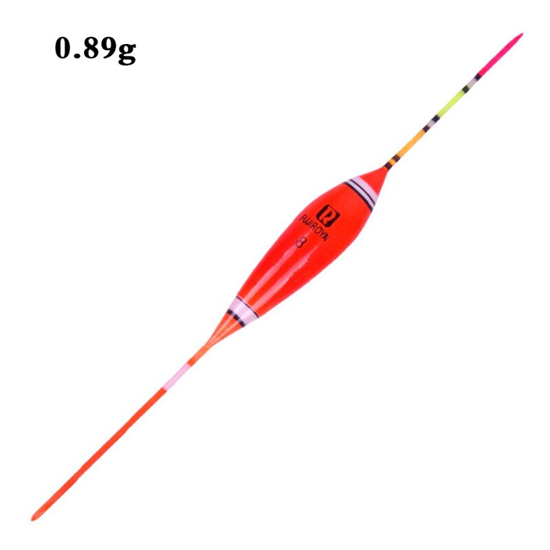 1pc fiskeflöten set boj fiske lätt stick flöten fluktuera mix storlekar färg flytboj för fiskeredskap tillbehör  hx02: D