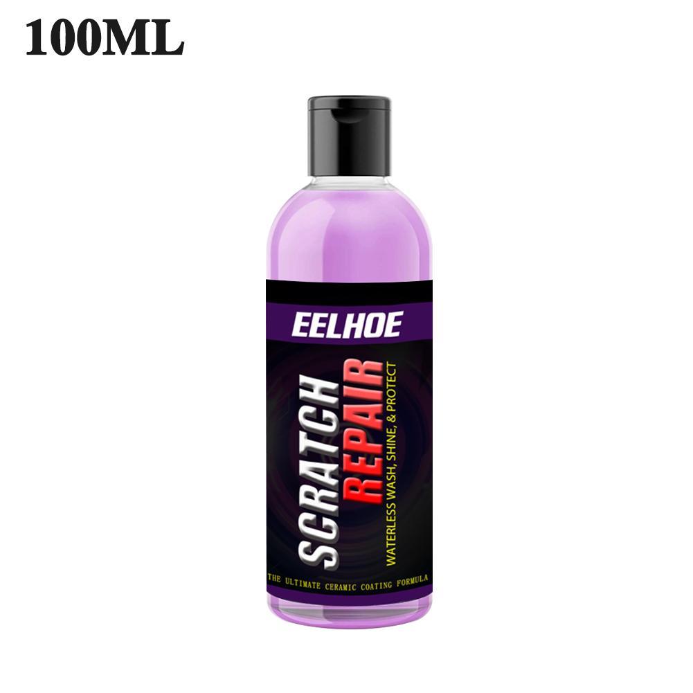 100/50/30ml Ceramic Car Wash Quick Coat Polish & Sealer Remover With Sponge Car Nano Ceramic Coating Polishing Remover: single bottle 100ml