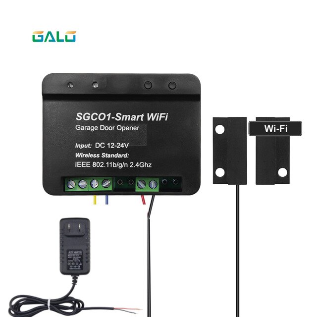 Sving skyveportåpner wifi fjernkontroll garasjeportåpner mottaker wifi smart mottaker: Strømsensor