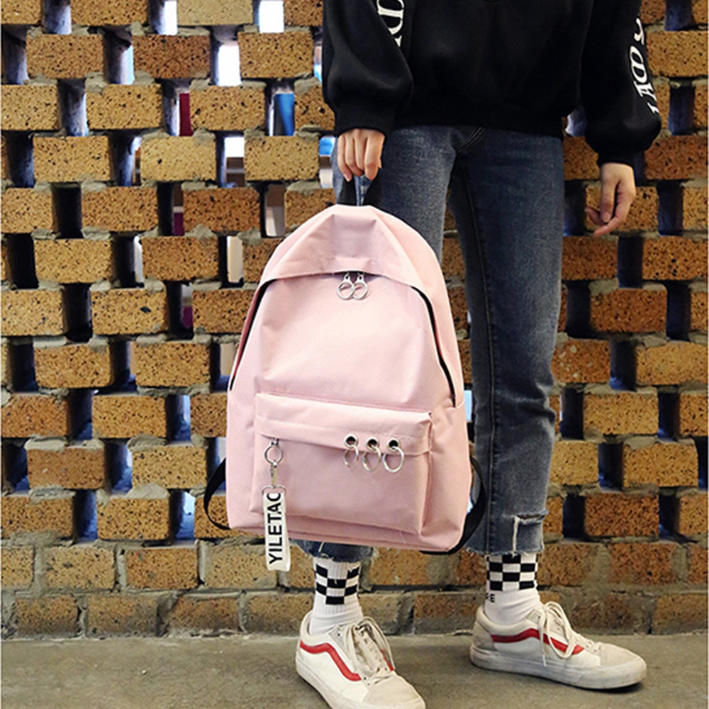 Women Canvas Backpacks Waterproof School Travel Bags for Teenagers Laptop Backpacks Patchwork Backpack Простой рюкзак