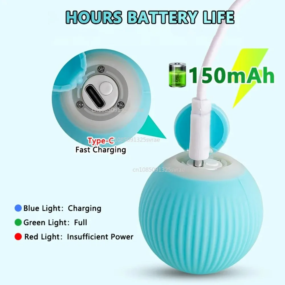Kattenspeelgoed Interactieve slimme bal Gatos Indoor Automatische rollende magische bal Elektronische interactieve kattenspeelgoed Kattengameaccessoires