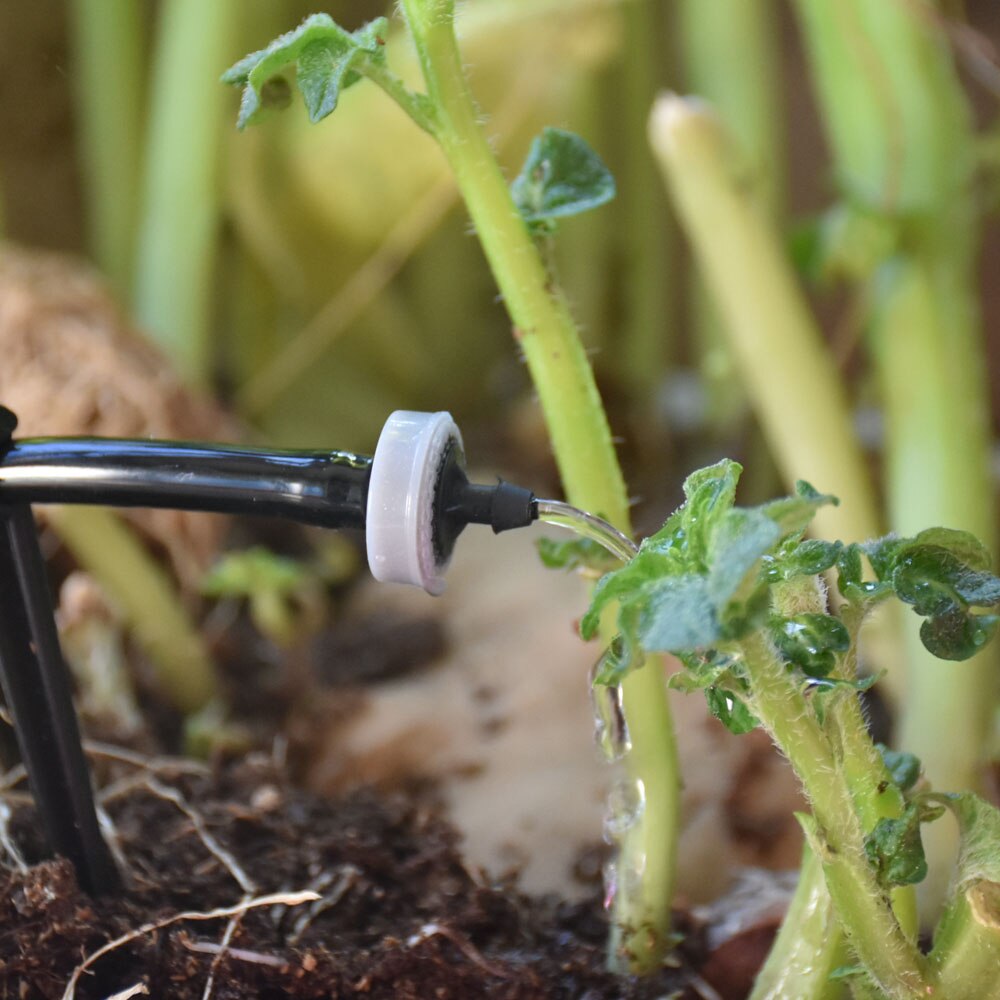 20Pcs 2L 4L 8L Steady Flow Dripper Automatic Pressure Compensation Regulataion In Dripper Garden Agriculture Drip Fittings