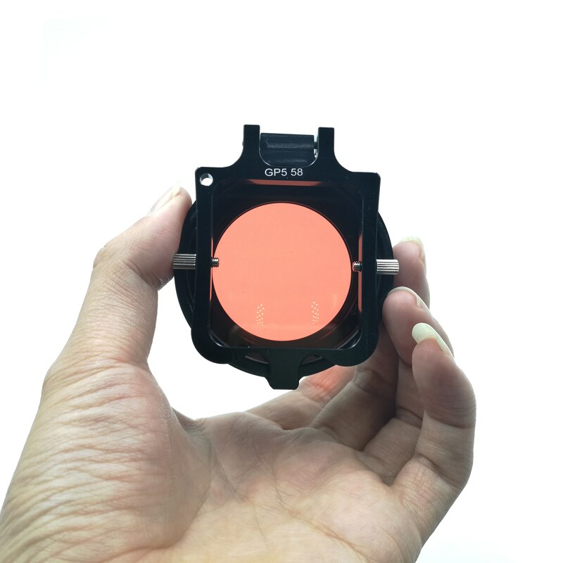 58Mm 16x Close-Up Vergrootglas Lens Filter Voor Gopro Hero 3 + 4 5 6 7 Black & case