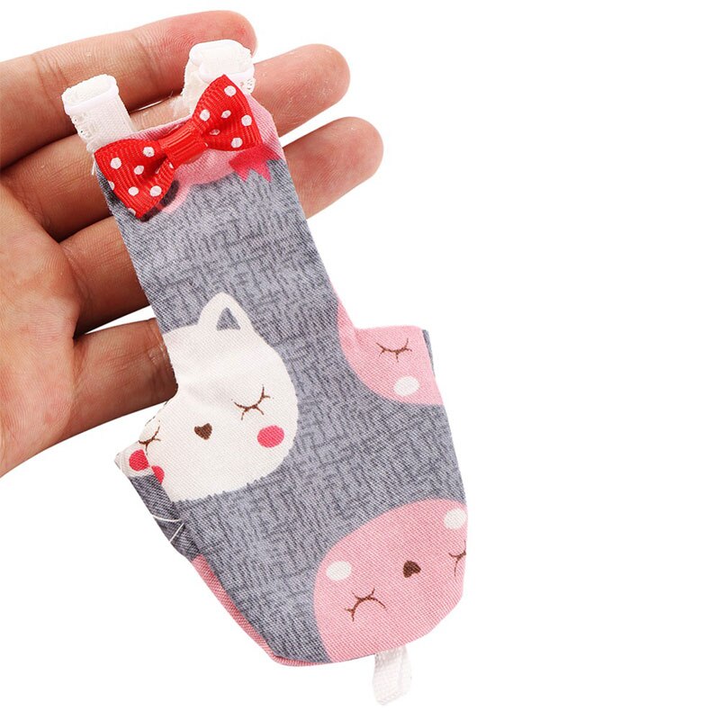 Neue Haustier Vogel Papagei Taube Windel mit Bowtie SchöNe Hase Obst Blume Gedruckt Nymphensittich Waschbar Kleidung Flug Anzug Ornament