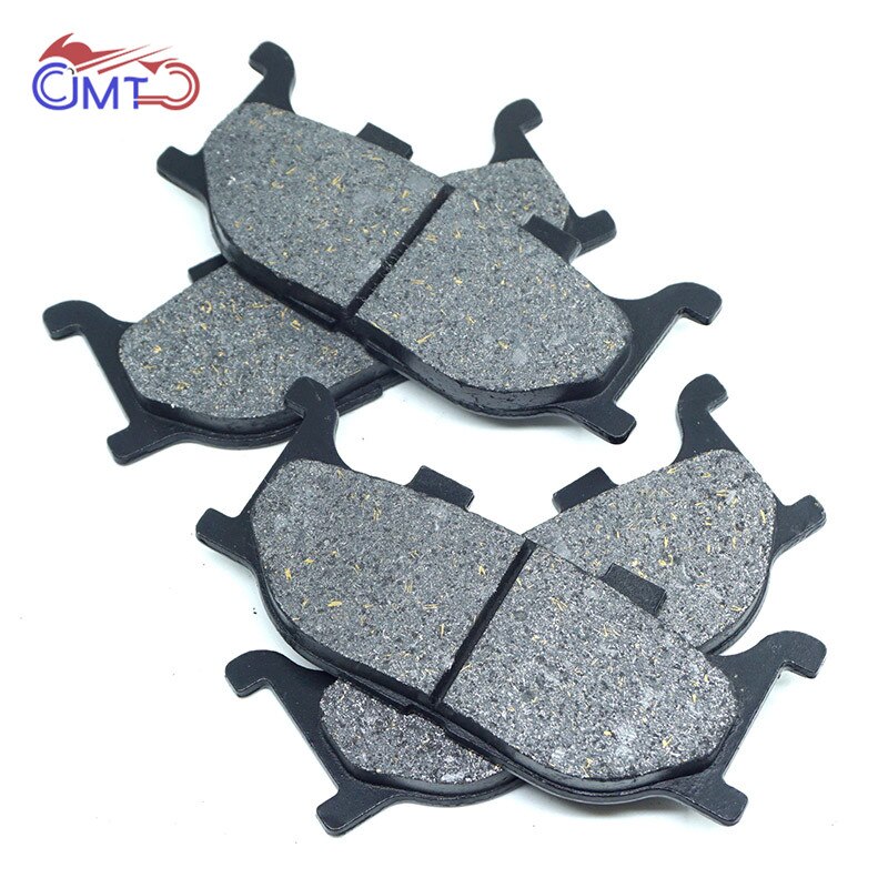 Pastillas de freno delanteras y traseras para Yamaha FZ6 Fazer 2004 FZ6S 2005-2006 XJ6S FZ6N 2006: 2X Front Brake Pads
