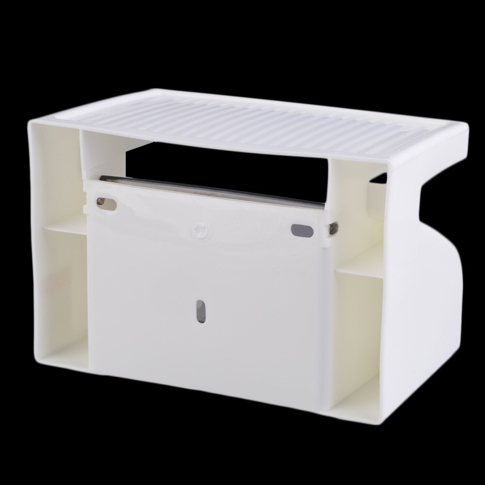 Waterproof Wall Mounted Plastic Toilet Roll Paper Box Holder Roll Paper Tube Storage Box Tissue Box Bathroom Tool