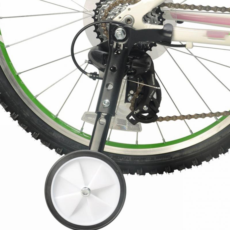 1 par universal ekstra cykelhjulsæt til børnecykel indlæringsbalancestabilisator hjælper træningshjul cykelcykeldel
