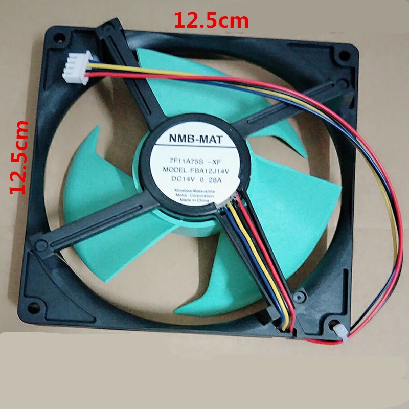 1pcs Applicable Refrigerator Fan NMB-MAT FBA12J14V 14V0.28A cooling fan Refrigerator Parts