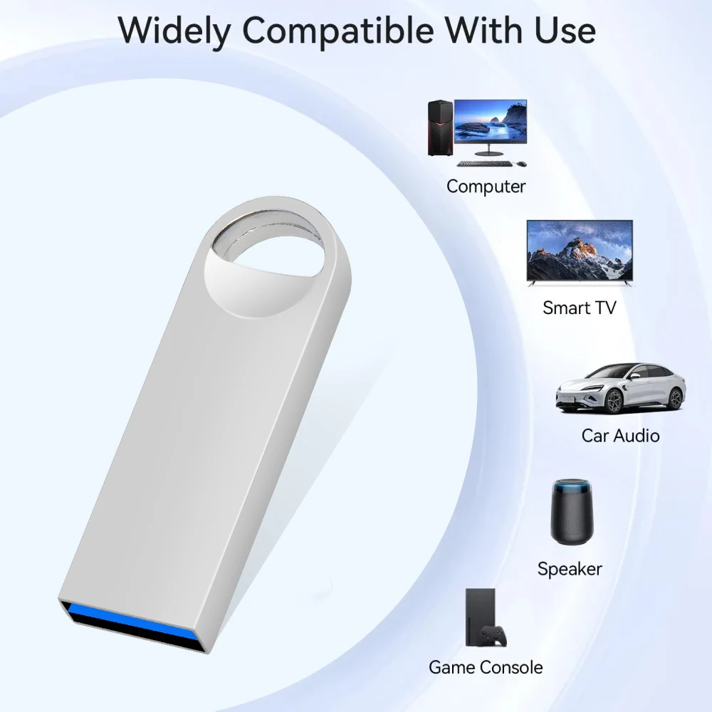 USB 3.0 Fash Drive 128GB 64GB 32GB 16GB 8GB pen drive флешка flash drive waterproof silver u disk memoria cel usb stick