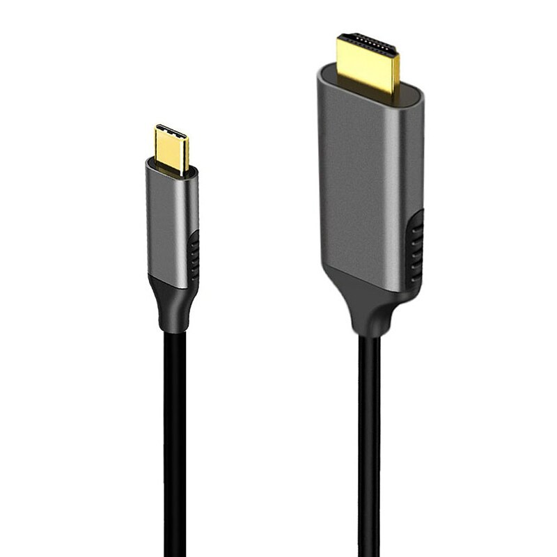 USB C to HDMI Cable Adapter 4K 60Hz Cable Adapter Thunderbolt 3 Compatible for Android Phone ChromeBook Etc