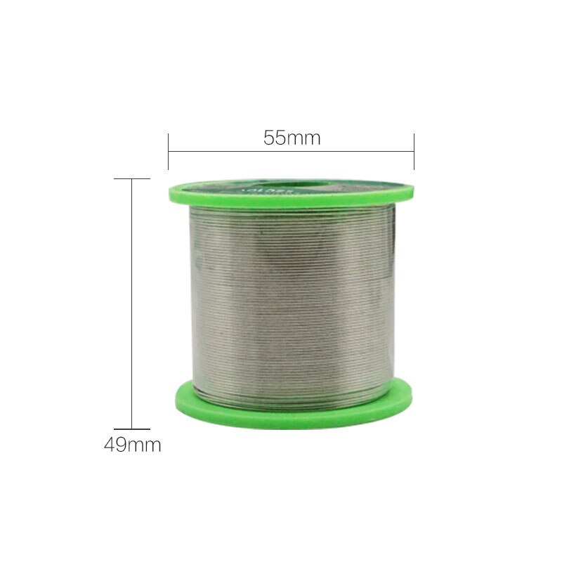 Fil de soudure sans plomb 50g étain 0.5/0.6/0.8/1.0/1.2/2.0/2% mm noyau de colophane sans plomb Flux de soudure fer à souder
