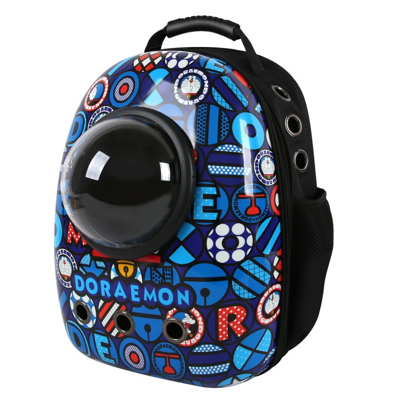 SIXPENNY Graffiti Go Out Carry Pet Cat Backpack