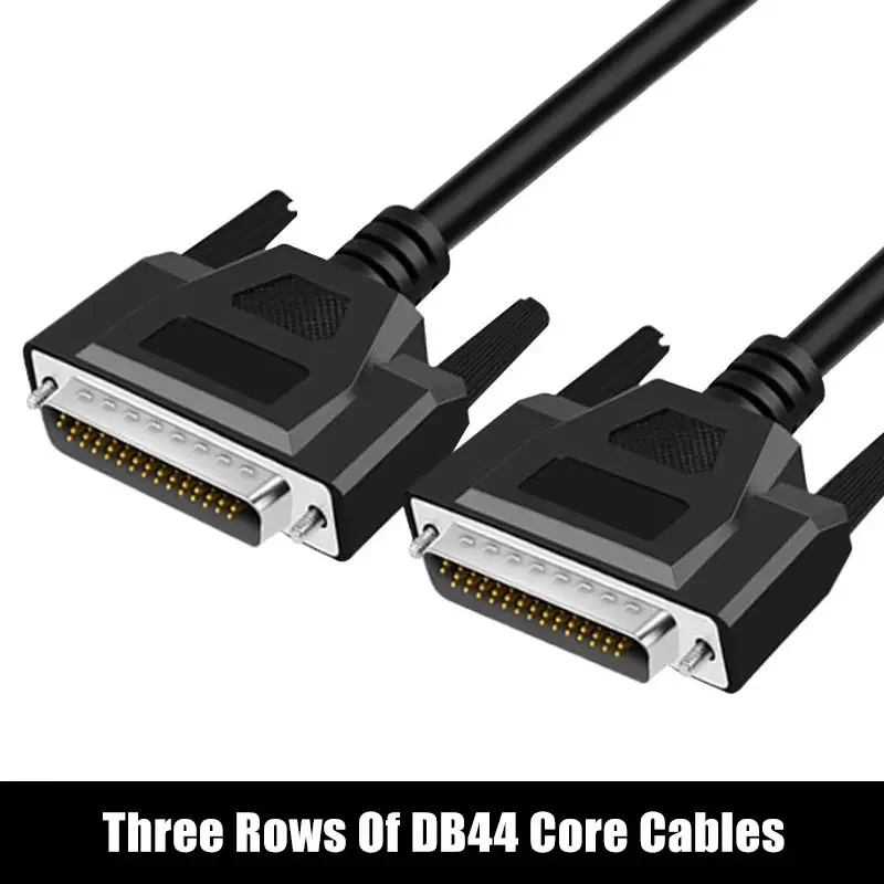 Câble d'extension DB44 en cuivre pur, 3 rangées de 44 broches, ligne de données mâle à mâle à femelle, fil de Signal de programmeur CNC de industrielle