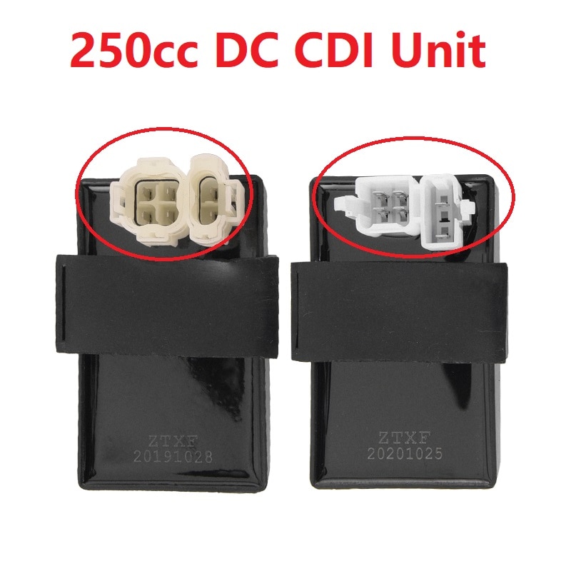 Zongshen loncin lifan cg  cb250 engien 250cc ac dc cdi enhet motorsykkel tilbehør cqr kayo atv quad buggy