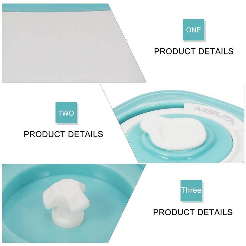 4Pcs Baby Blocks Freezer Plastic Food Box Baby Food Container Without Tray