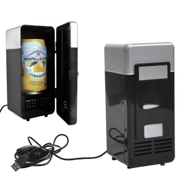 5v bil kylskåp mini bärbar frys multifunktionell usb dubbel användning kylare varmare elektrisk kylskåp för bil hem picknick