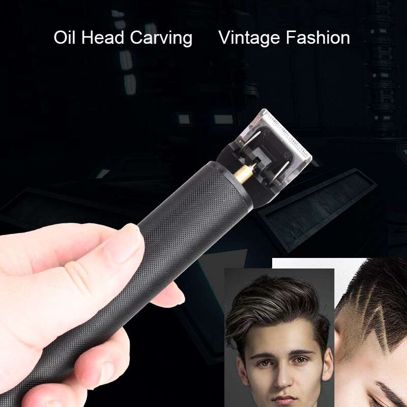Hair Clipper T-Outliner Skeleton Cordless Shaver Trimmer Hair Clipper Machine 2000mAh For Men Women Baby Children Barber Shop
