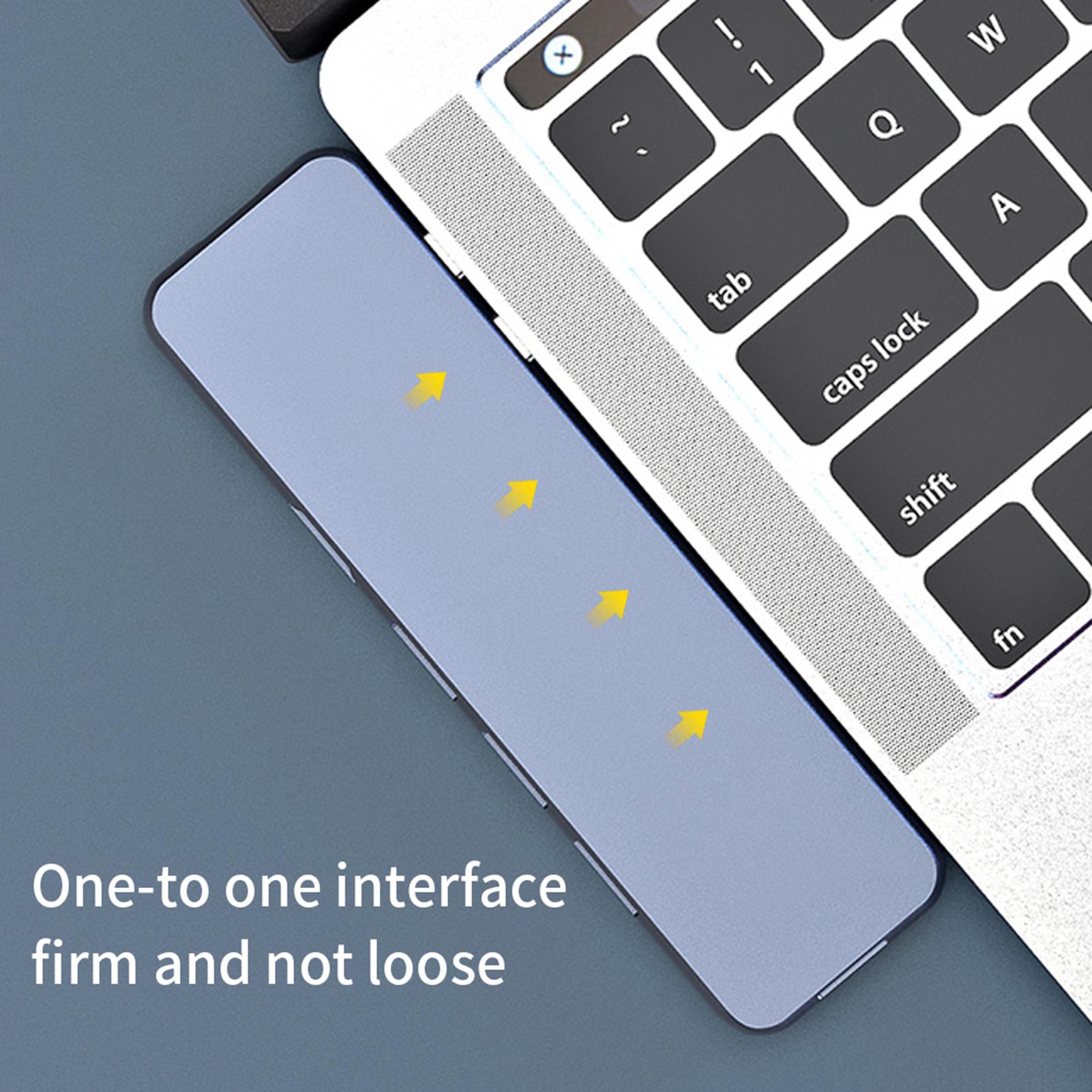 8in1 Dual Type C Naar Hdmi-Compatibel 3 USB3.0 Interfaces Micro-Sd/Tf Card Hub Dock Adapter