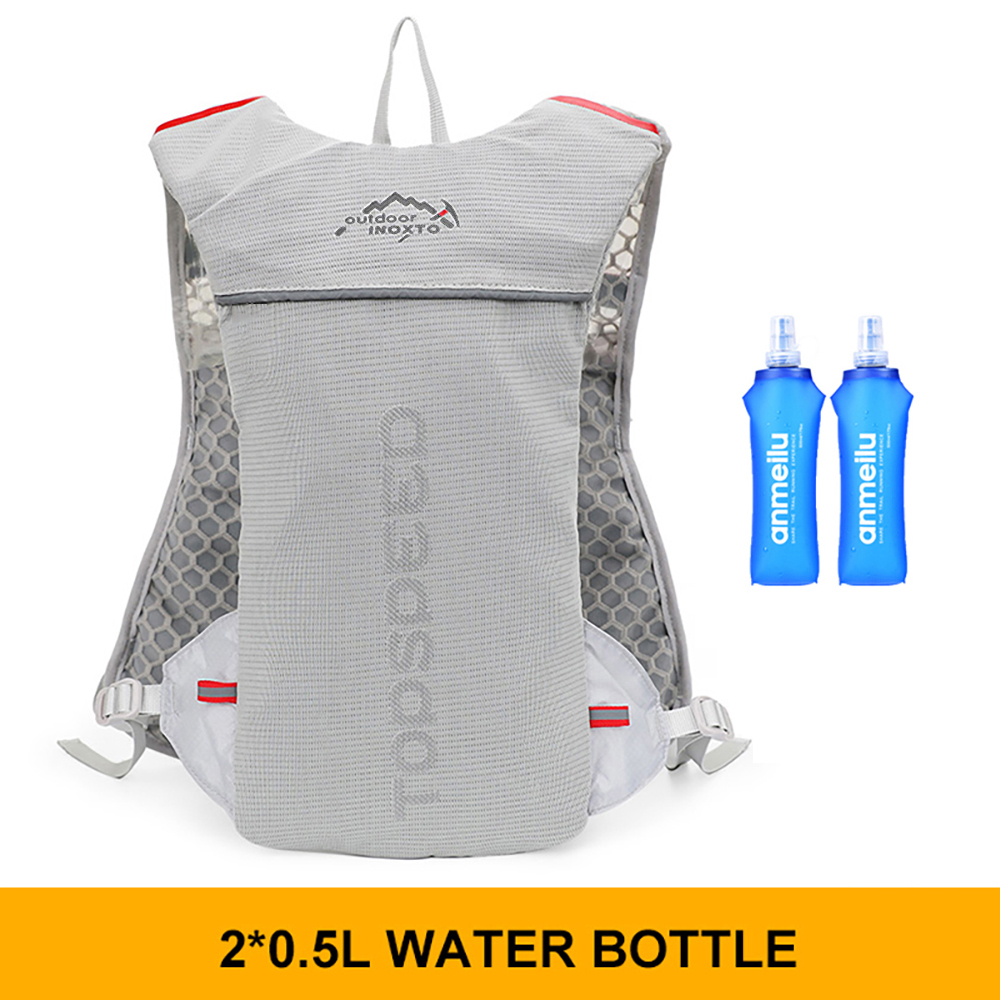 Ultralichte rugzak voor trailrunning, hardloopvest, ademend hardloopvest voor marathons: Roze kleur
