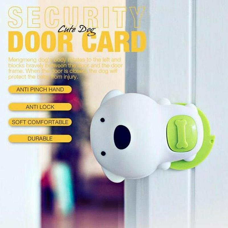 Kind Veiligheidsproducten Baby Veiligheid Stopper Card Stop Deur Deur Siliconen Deur X8B5