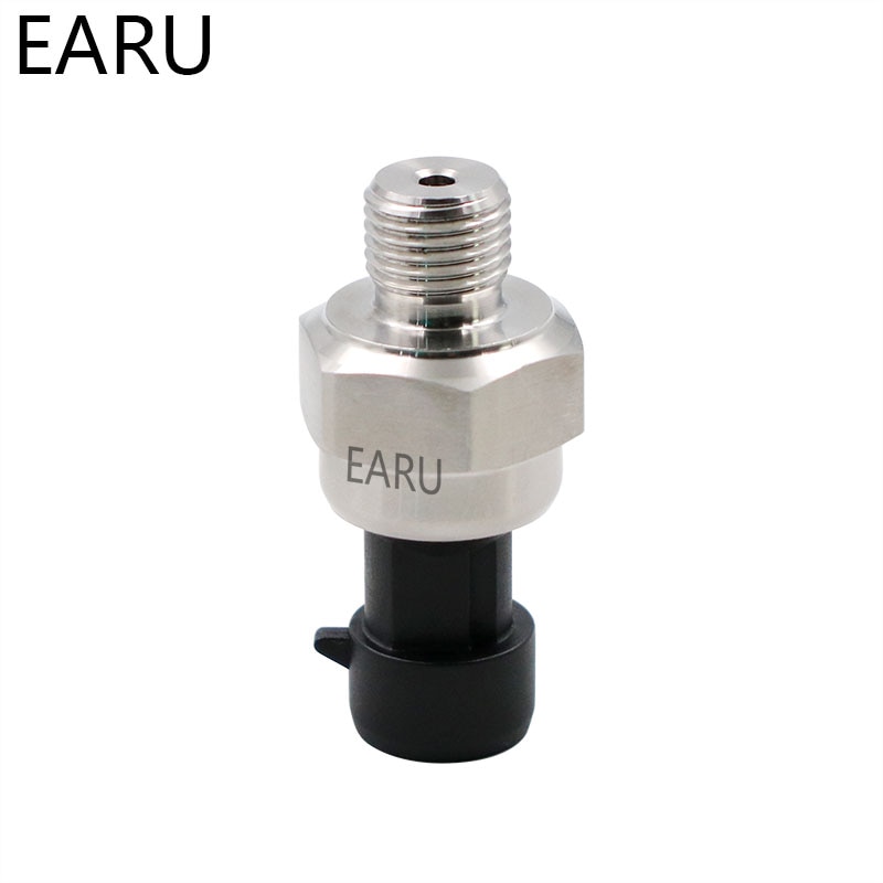 DC 5 V G1/4 Druksensor Zender Drukomvormer 1.2 MPa 174 PSI Voor Lucht Water Gas Olie diesel Brandstof Auto Roestvrij Staal