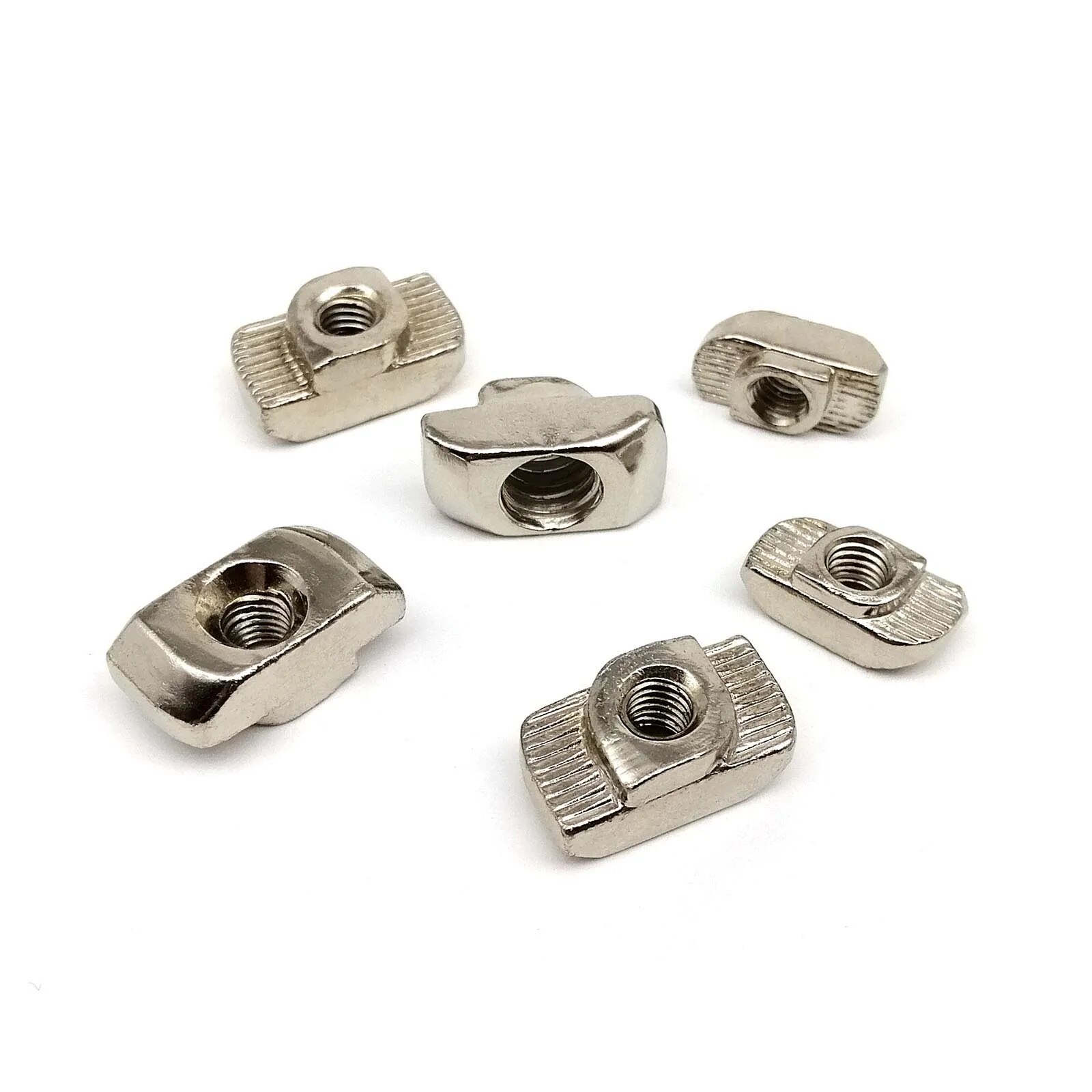 50/30/20 piezas M3 M4 M5 M6 tuerca en T martillo de tuerca deslizante en forma de barco para pista de ranura de extrusión de perfil de aluminio serie 20 30 40