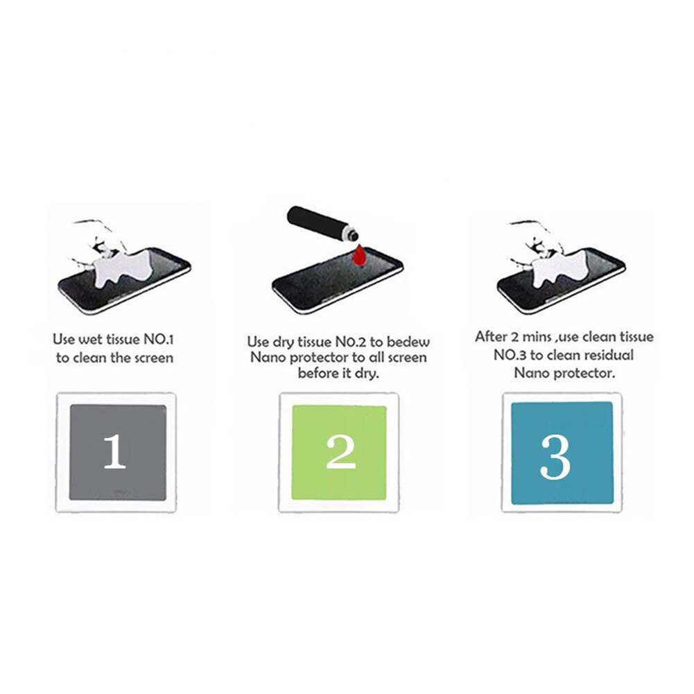 Nano Screen Protector Universal Scratch-Resistant Nano Liquid Screen Protective Film for Phone Laptop