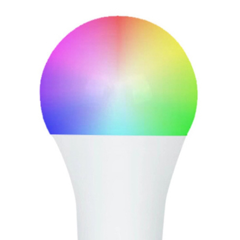 Wifi Smart Bulb Alexa Voice Control Dimming Color Graffiti Compatible With App Control Google Home Light