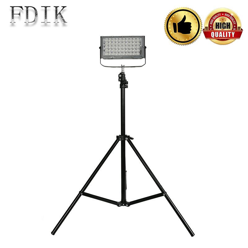 LED Flood Light DC12-85V 50W Outdoor Waterproof Spot Light Xtra Bright LED Camping Lamp Tripod Extensible Night Market Lights