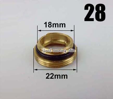 kitchen water purifier faucet aerator adapter: Burgundy