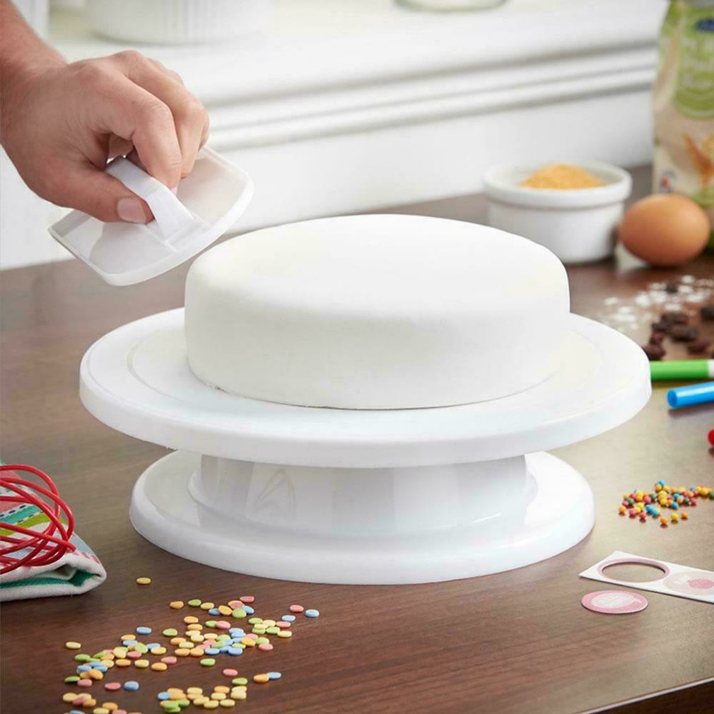 28 Cm Taart Decoratie Draaitafel Icing Keuken Display Platform Stand Serveren Weergave Decoreren Taart