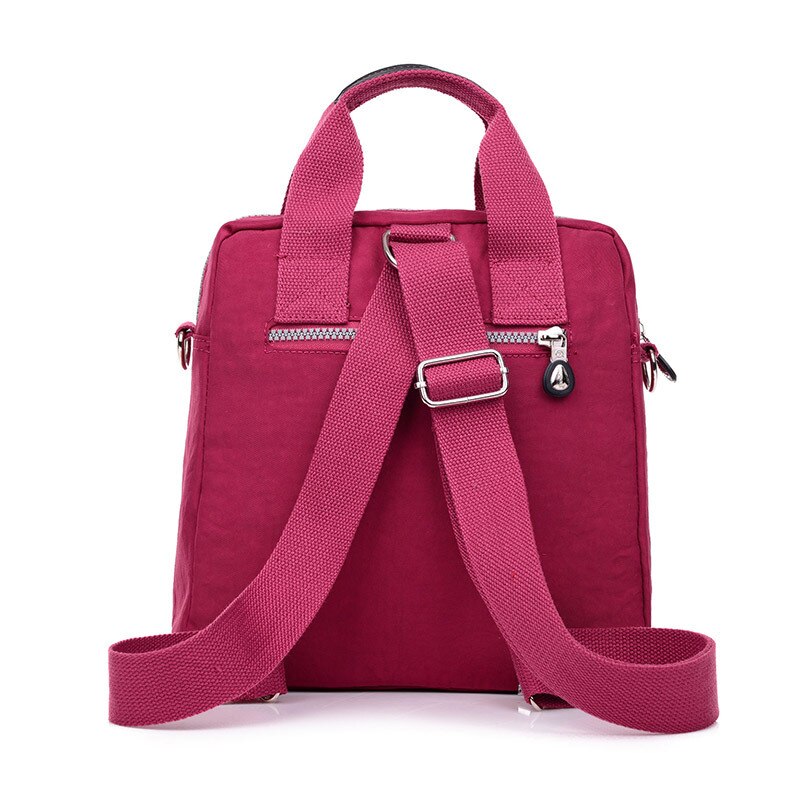 Tas Vrouwen Stijl Waterdichte Nylon Tas Crossbody Tas Mode Mama Schouder Multi-Functionele Rugzak