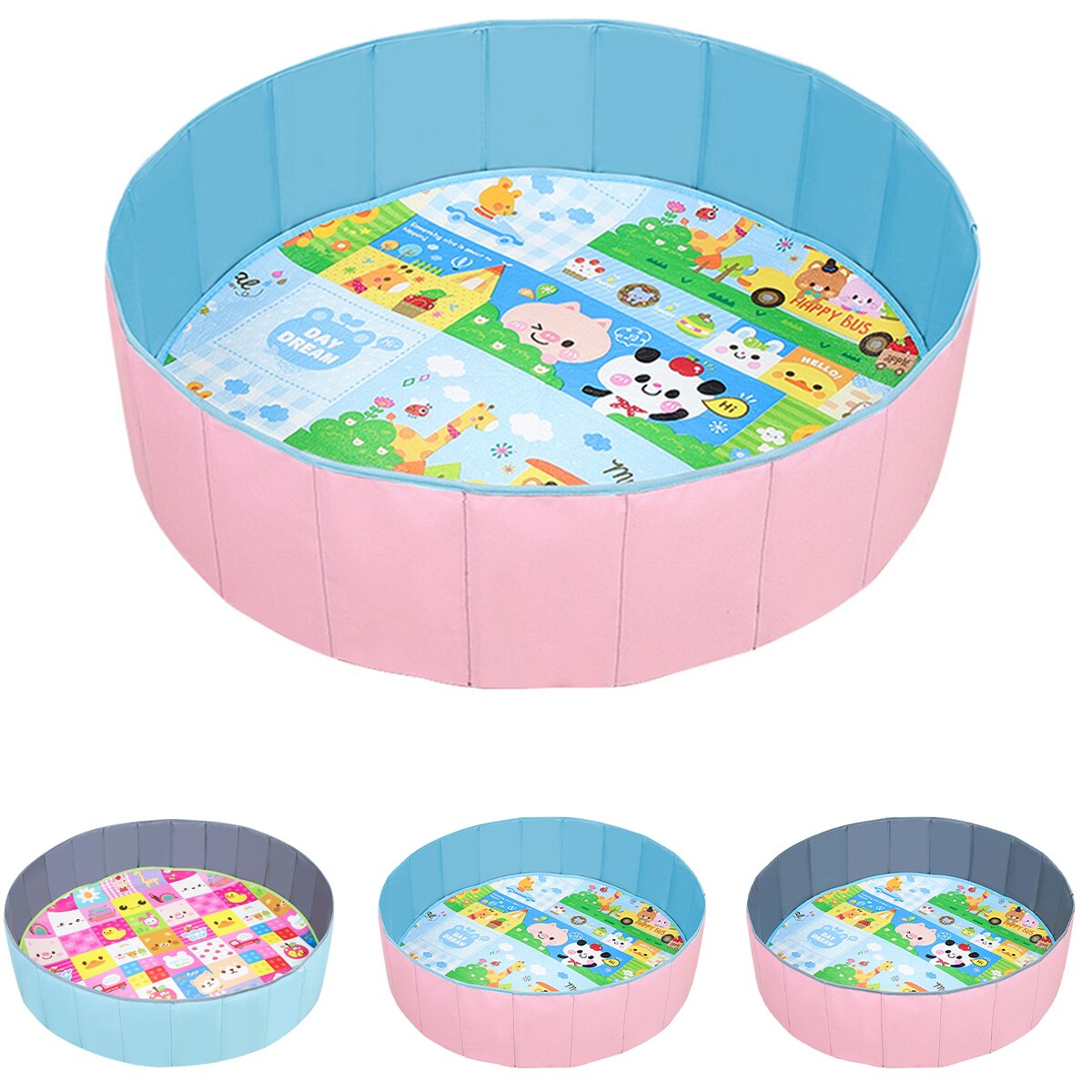 Brand Babies Play Game Fence Portable Folding Child Ocean Balls Play Pool Playground Suitable For Indoor And Outdoor Use