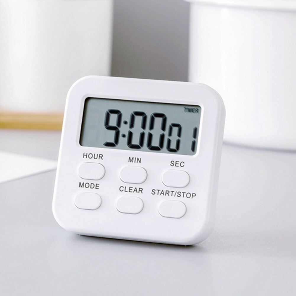 Digital Timer Kitchen Countdown Timer Cooking Baking Alarm Clock with Stand