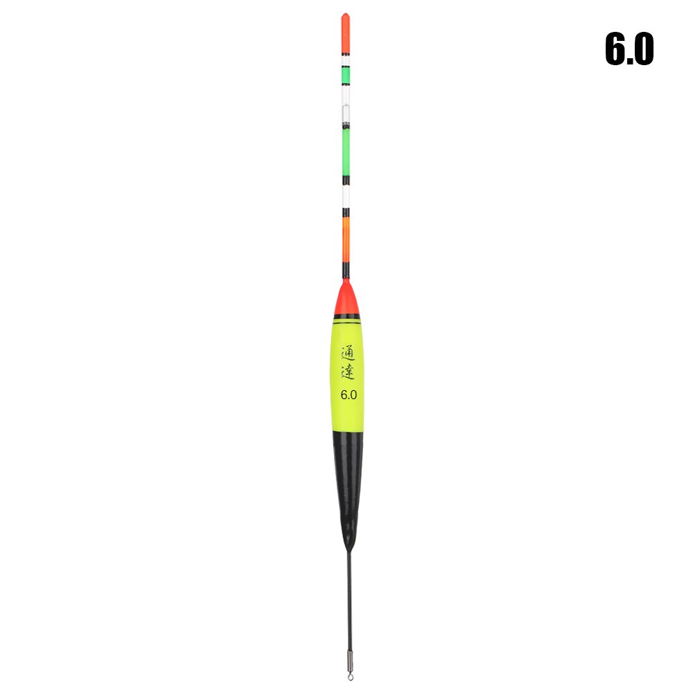 2Pcs Plastic Night Glowing Fishing Floats 5g EVA Float Fishing Bobber Luminous Floats Fishing Tools: StyleB-6.0