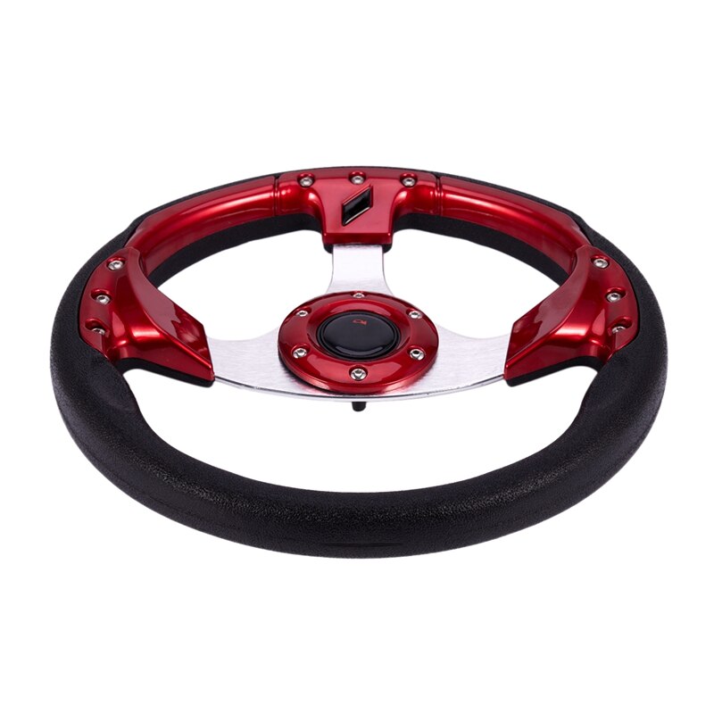 Imitation Racing Steering Wheel Universal PU Steering Wheel Car Modified Steering Wheel