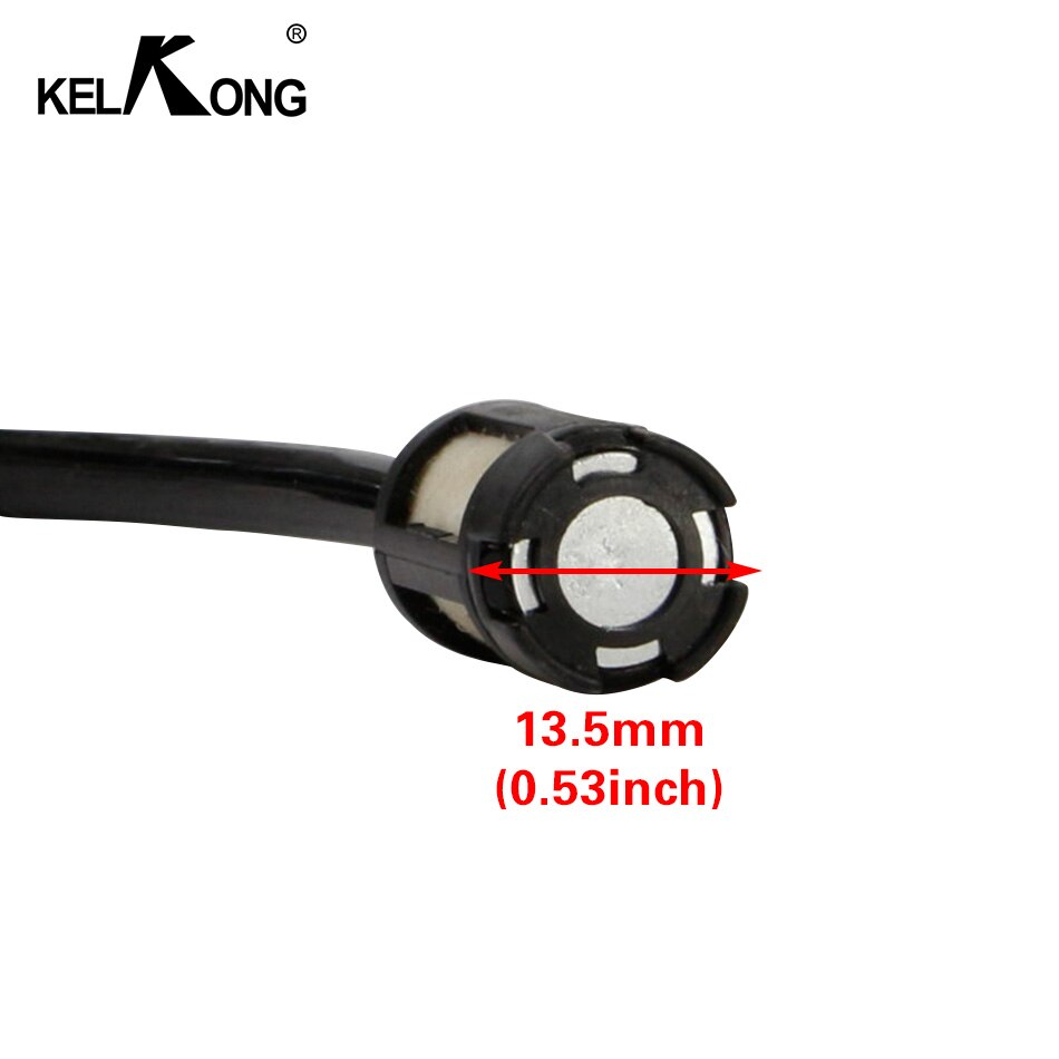 Kelkong 1pc polttoaineletkun öljyputki + säiliön polttoainesuodatin 2- reikäisellä kumilevyllä ruohonleikkuria varten trimmerin harjaleikkurin työkaluosat