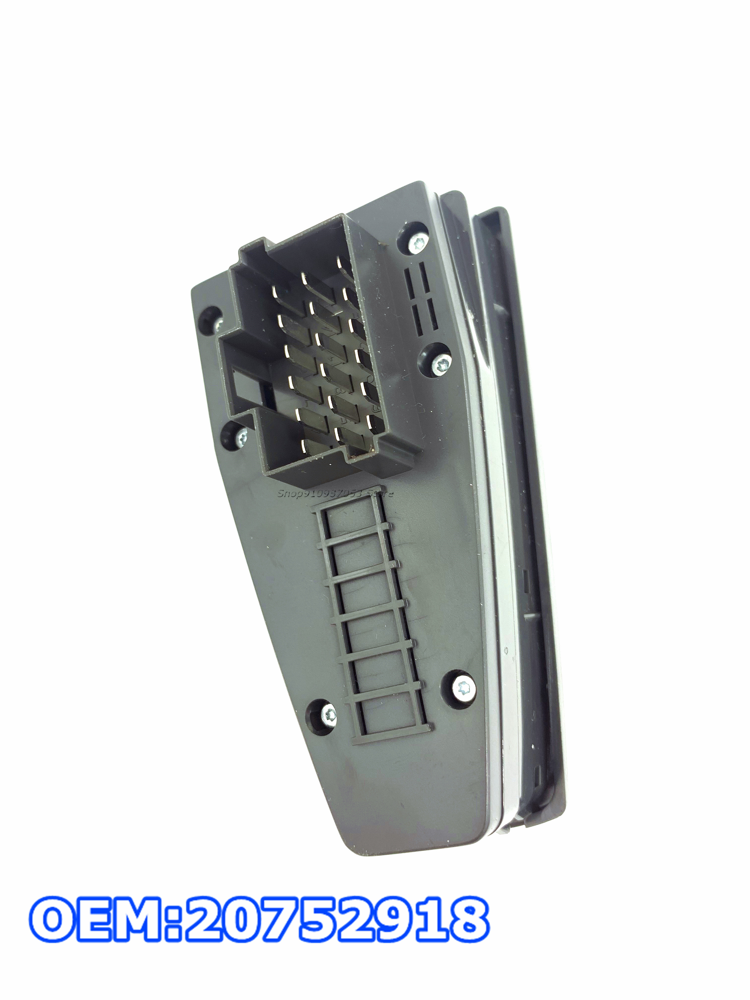 Interrupteur de fenêtre électrique pour VOLVO FH12, FM12, FM9, FH, FM, VNL, 20752918, 20953592, 20455317, 20452017, 21354601, 21277587, 20568857