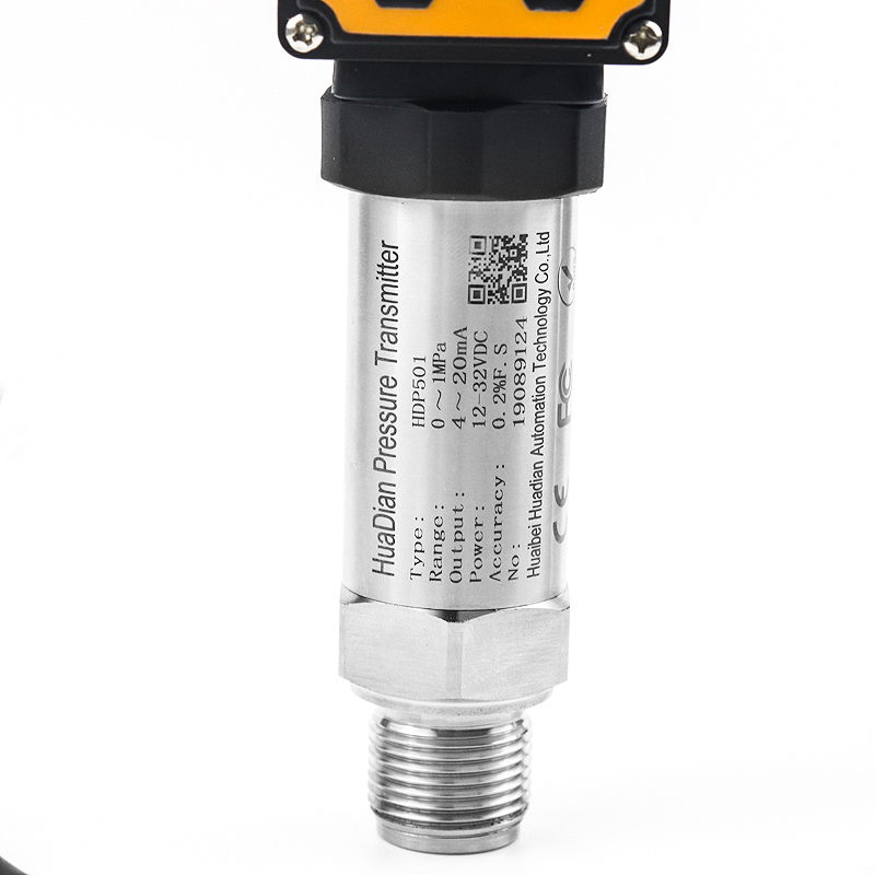 Hydrostatische wasser 20 Bar druck Sensor Absender mit lokalen Anzeige 4-20ma analog 24vdc Energie