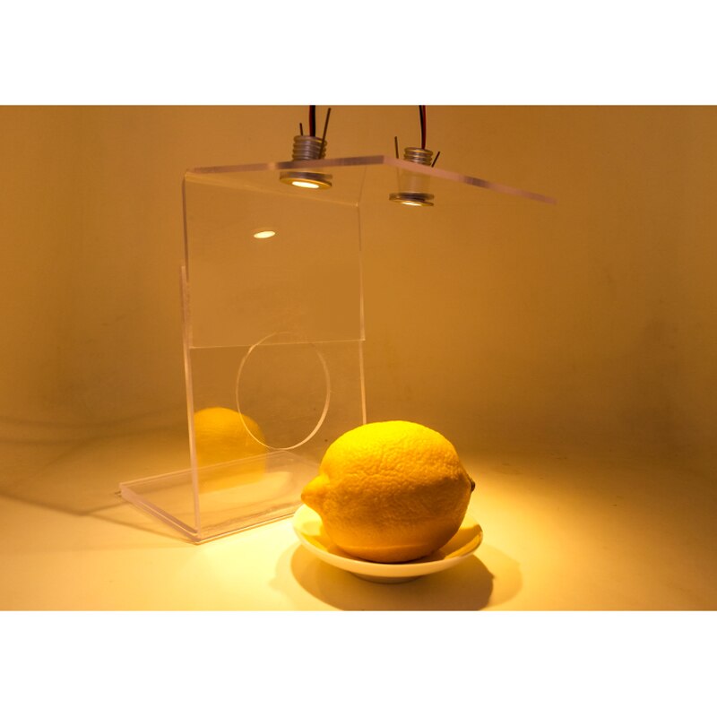 1W super mini focos LED 12V muy pequeña cocina escaparate gabinete luz techo focos empotrados agujero D13mm