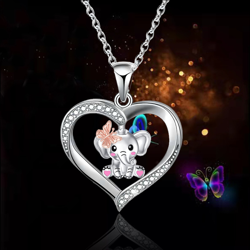 Vlinder Ketting Voor Vrouwen Vlinders Hart Charm Choker Kettingen Boho Mode-sieraden: 8