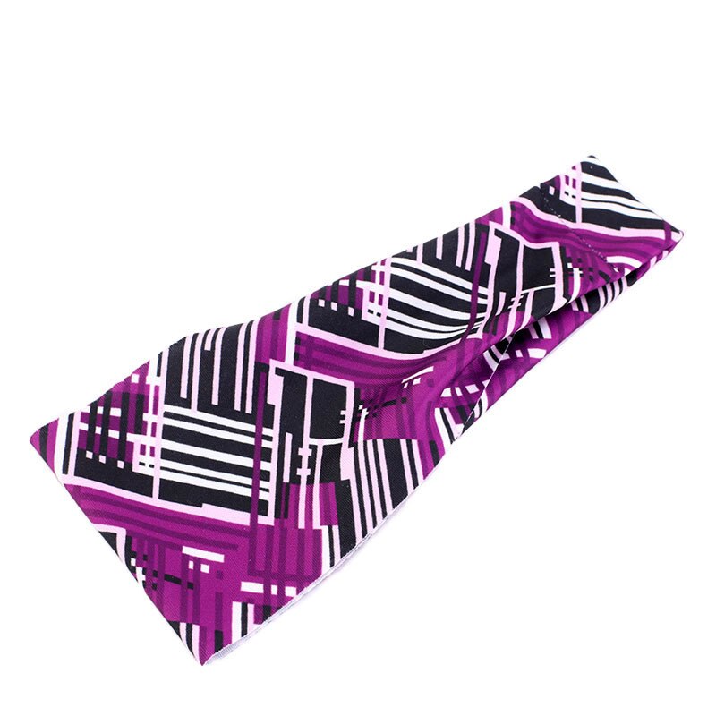 Bohemia print wide stretch kvinder hår caps hovedbeklædning hovedbeklædning turban hovedbeklædning bandage hår bandana hår styling tilbehør: Type 11